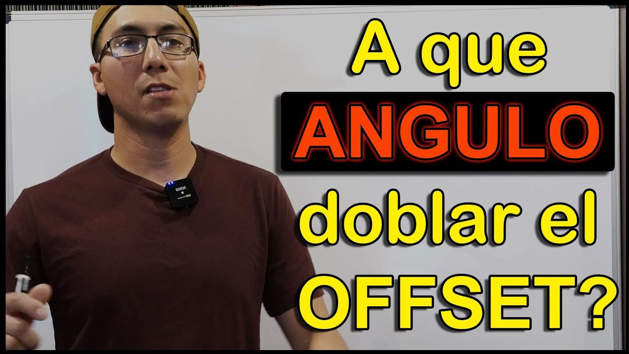 A que ANGULO doblar el OFFSET? (RIGID) 😎 #MaistroChalio