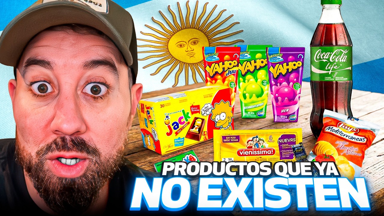 Espa&ntilde;ol REACCIONA a PRODUCTOS que YA NO EXISTEN en Argentina 🇦🇷