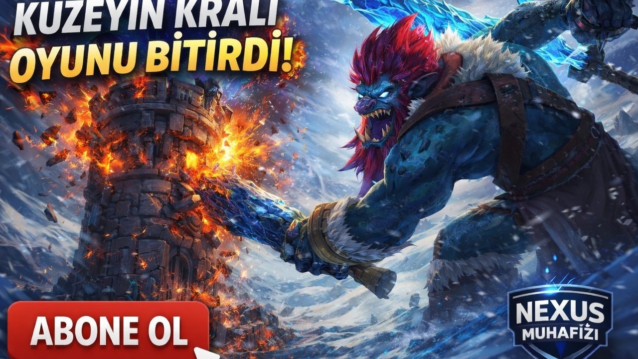 TRUNDLE İLE SADECE KULE VURARAK KAZANDIM! 😈 | Split Push Terörü (LoL Ranked)