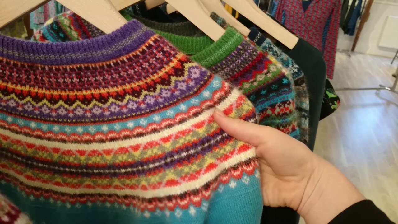 Eribe Fairisle wollen truien en accessoires