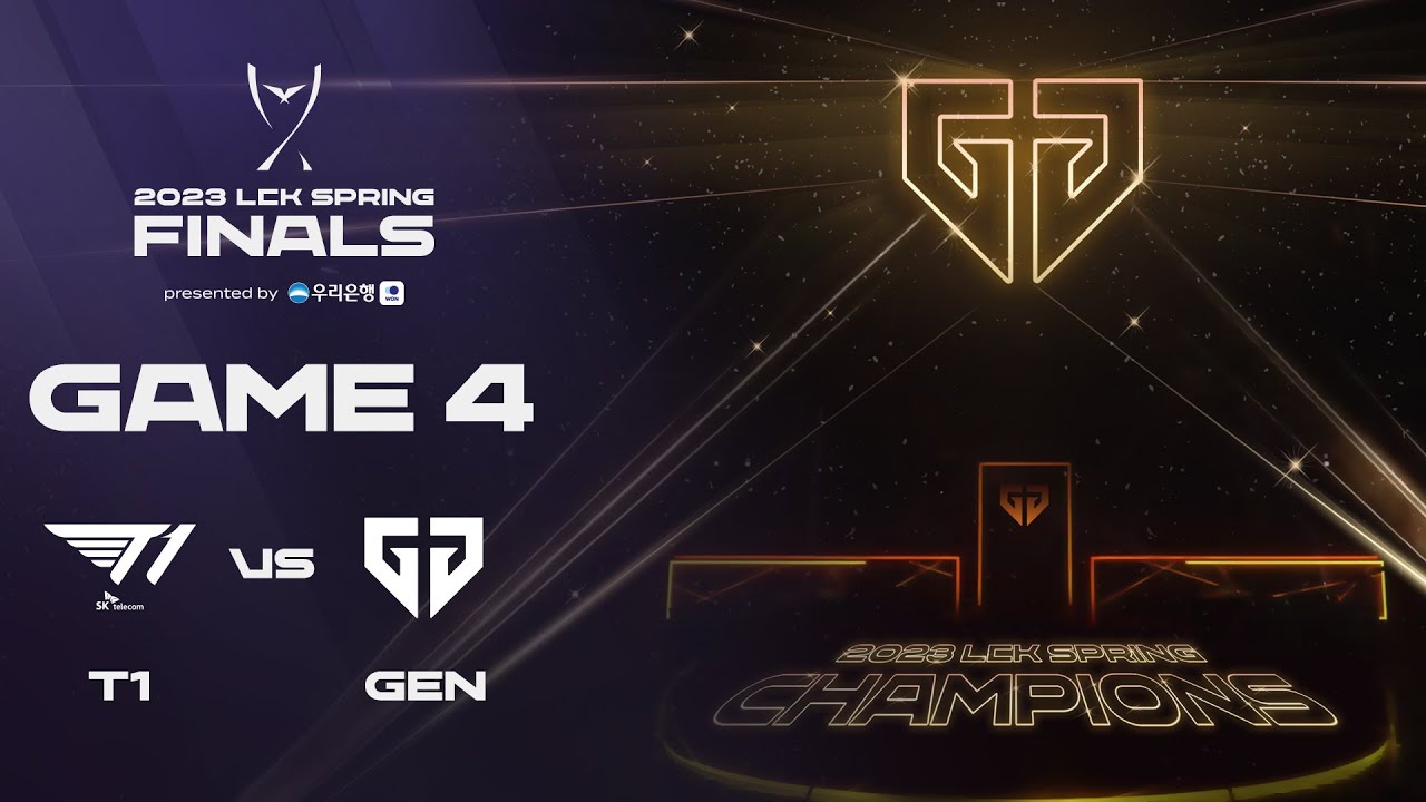 OriGEN Again | T1 vs. 젠지 게임4 하이라이트 | 04.09 | 2023 LCK 스프링 스플릿 결승