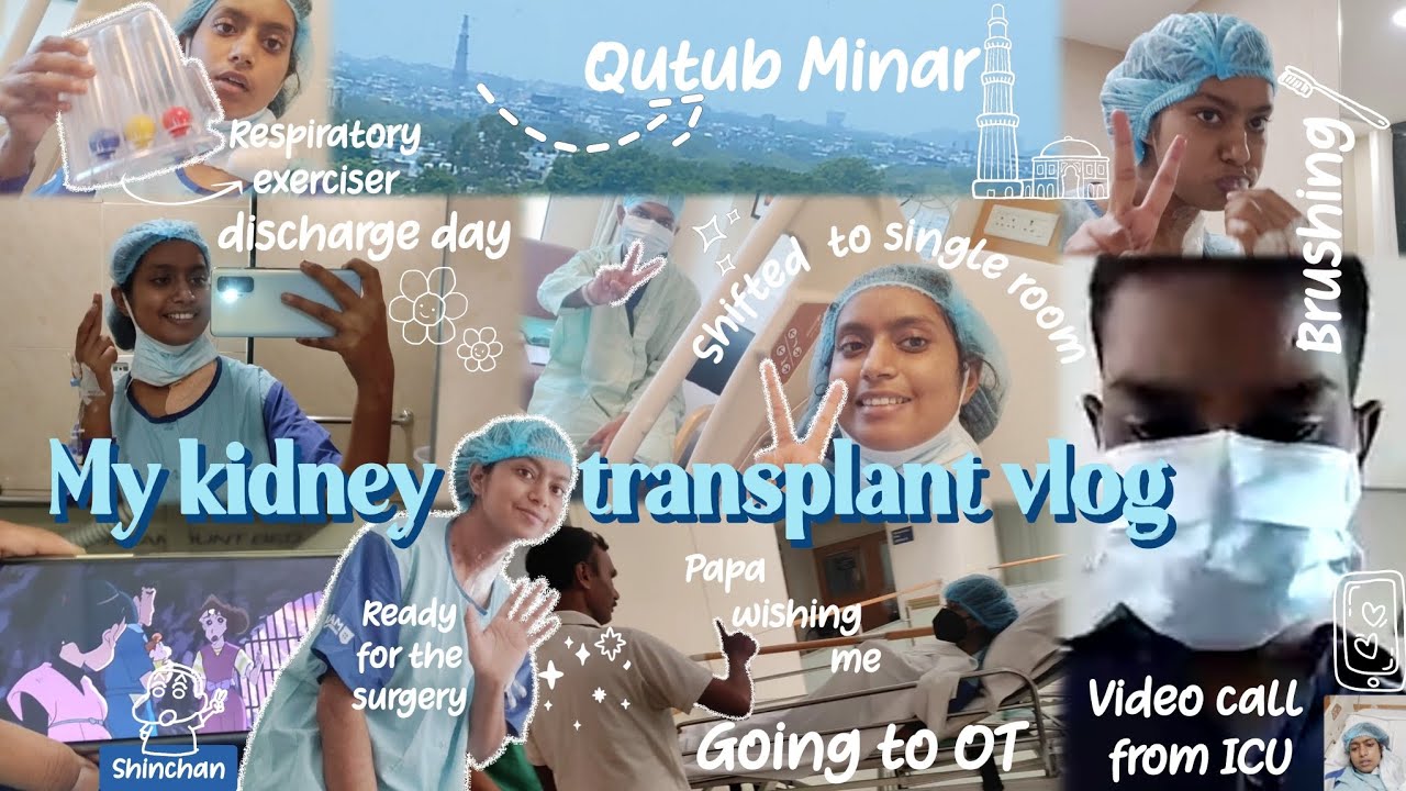 My KIDNEY TRANSPLANT vlog🥺🧿*10 days in hospital*