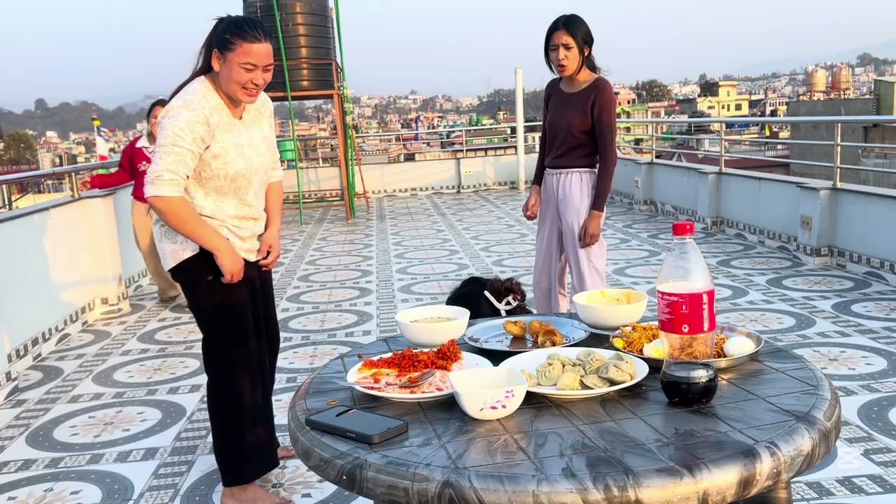 Food challenge🍲🥶kasle badhi jheli garyo ta..?