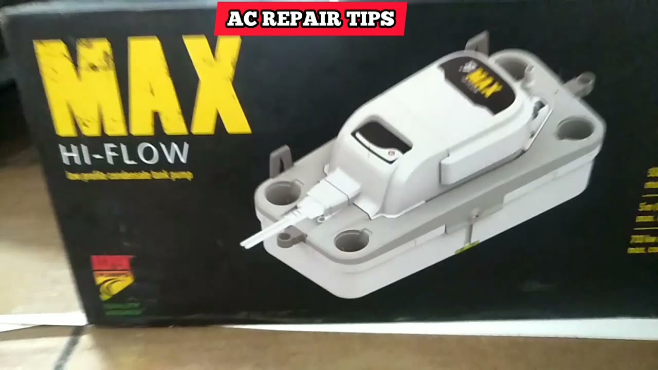 4 AC in one water drain pump | AC me Drain pump kaise kaam karta hai MAX HI FLOW | @AC REPAIR TIPS