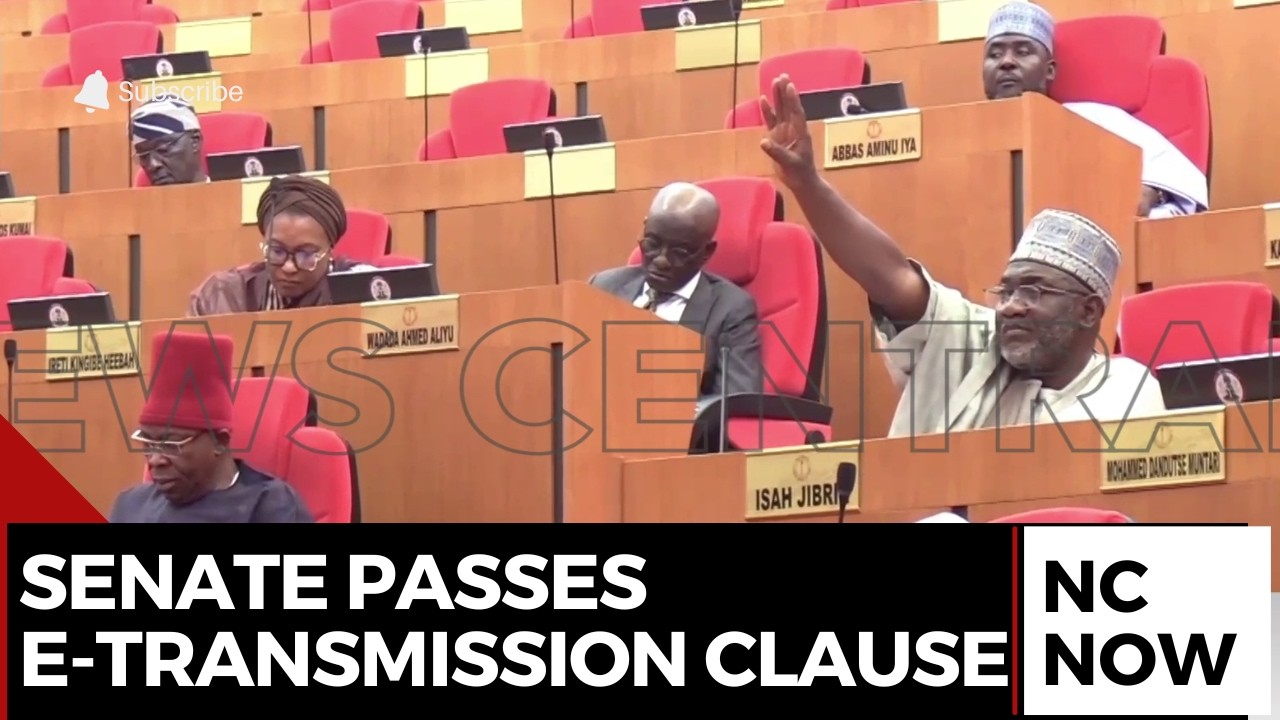 Senate Passes E-Transmission Clause Ahead of 2027 Polls