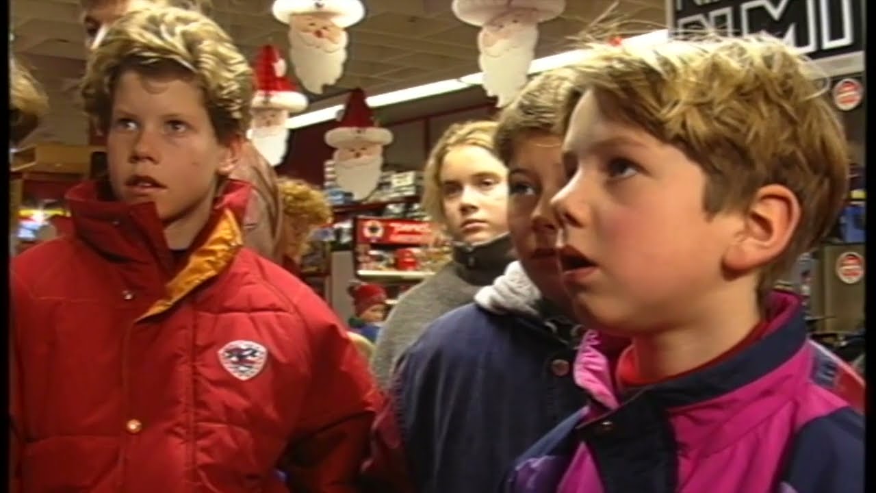 Molde Fotballklubb på TV-spill - lekebutikken Brio i Molde 18. desember 1992 (TV-Romsdal)
