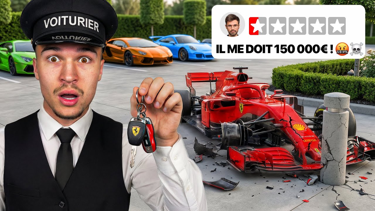 On m’a CONFIÉ des Voitures de LUXE, Grosse ERREUR ... (Valet Simulator)