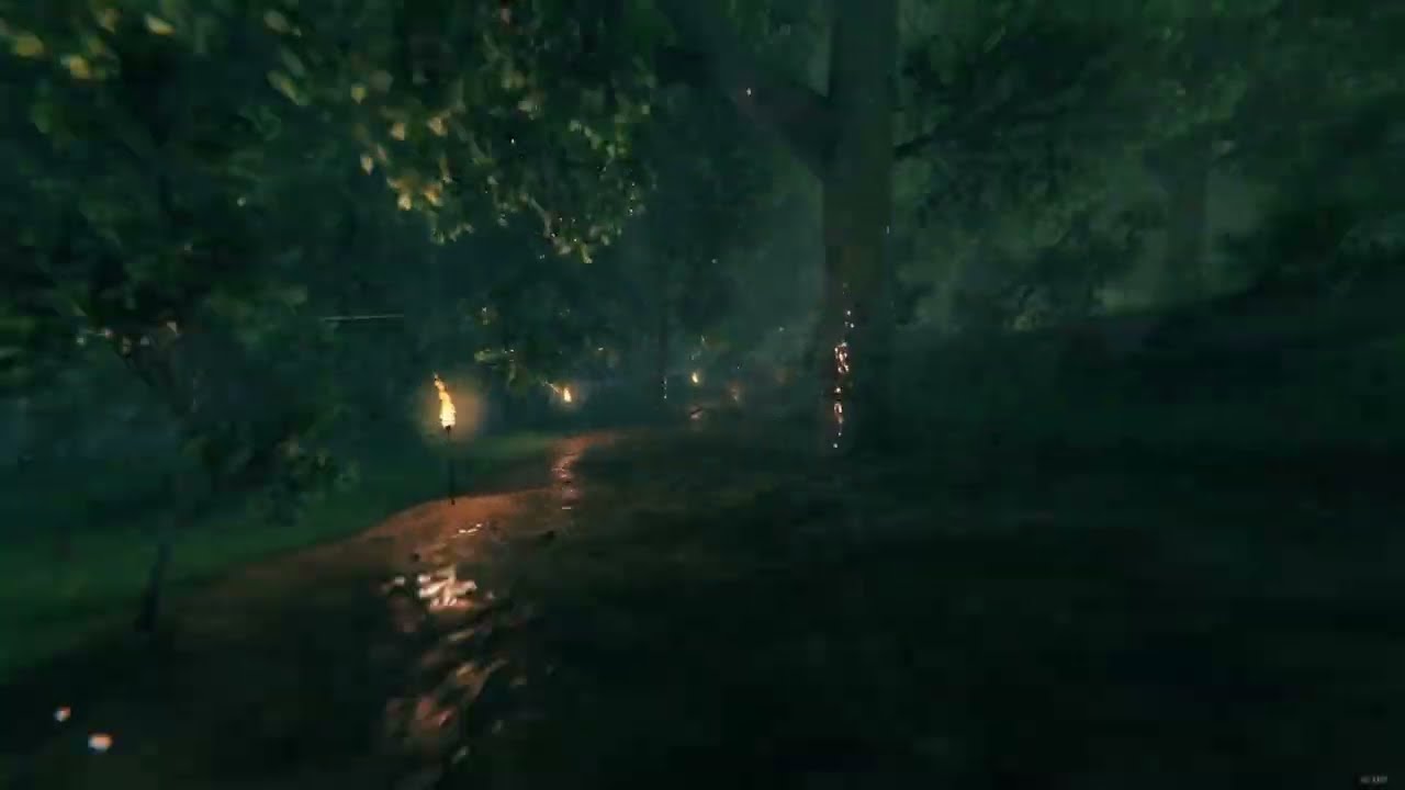 Valheim Mercaily's Road - Rough Timelapse (15 minutes to travel)