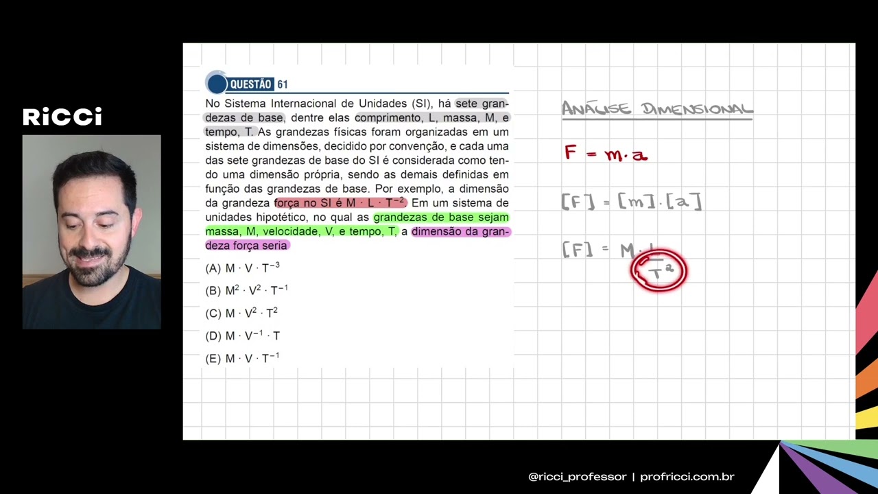 [Física Básica] STA CASA 2024 | Questão 61