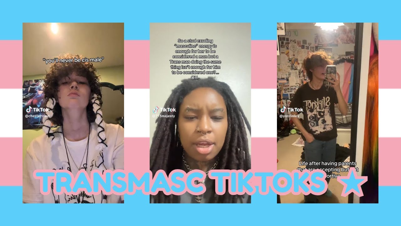 transmasc tiktoks to make you proud this pride month ⋆˚꩜｡