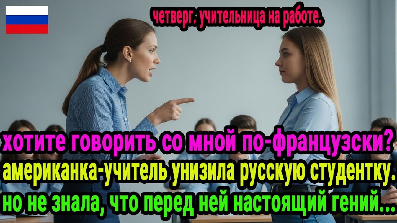 три языка? в россии это норма! американка в шоке от таланта русской студентки.