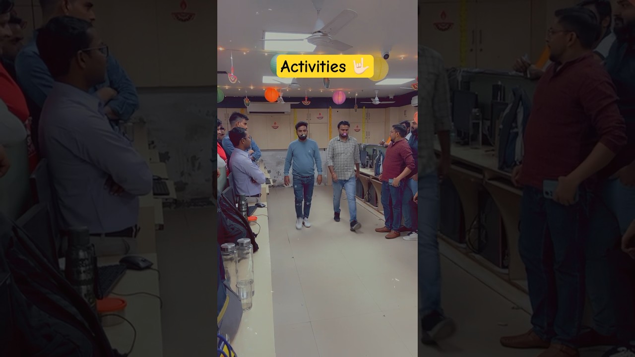 Activities in office Diwali celebrations 2023 🥳 #fun #office #diwali #trending #viral #shorts