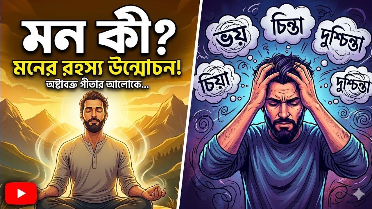 মনের আসল রহস্য কী? মনকে শান্ত করার ৭টি উপায় | Ashtavakra Gita in Bengali