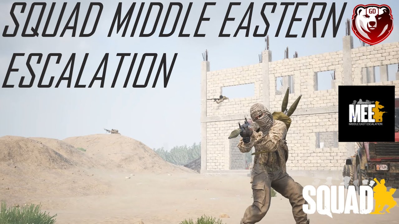 Middle Eastern Escalation Mod in Squad - Gameplay Cinematic/Compilation #5