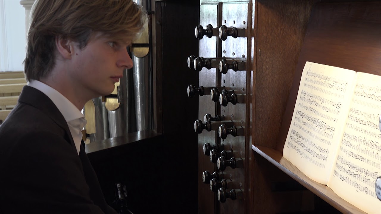 BOB VAN DER LINDE - Praeludium & Fuga C-dur BWV 545 - Johann Sebastian Bach