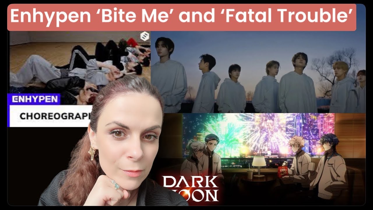 First Time Ever Reaction to Enhypen 'Bite Me' and 'Fatal Trouble' MV and Dance Practice