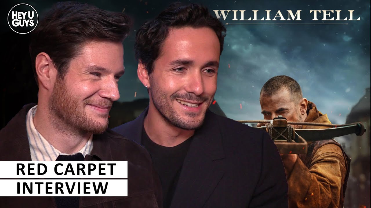 Jonah Hauer-King & Connor Swindells | William Tell UK Premiere Red Carpet Interview | Claes Bang