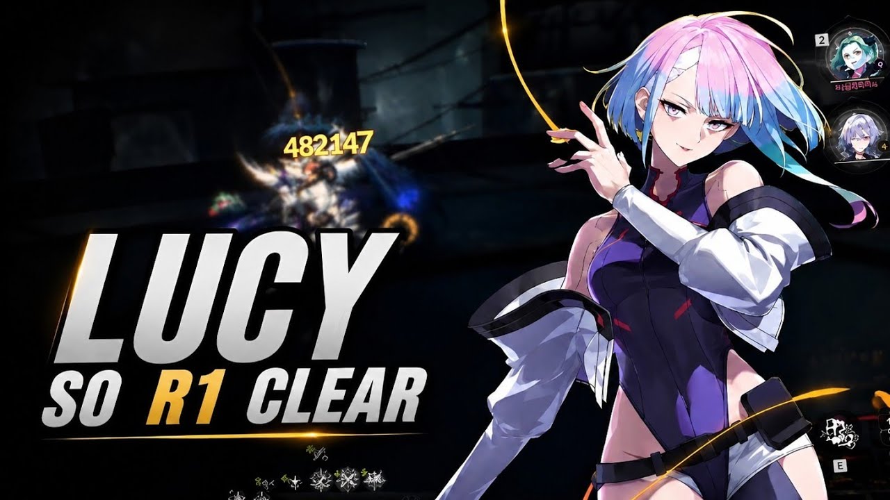 Lucy S0 R1 Clear! 500K+ Damage Showcase 🔥 | Wuthering Waves
