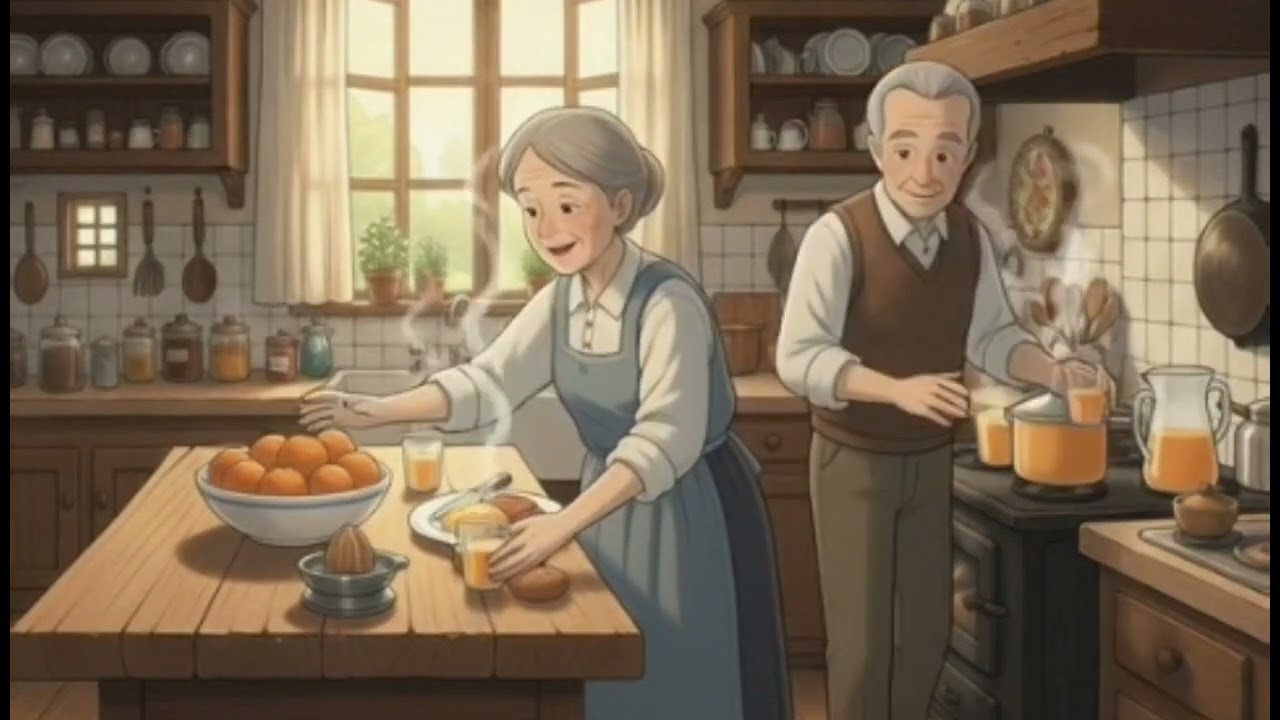 From the Silence of the Village to the Warm Embrace of Grandchildren🫂✈️🏡