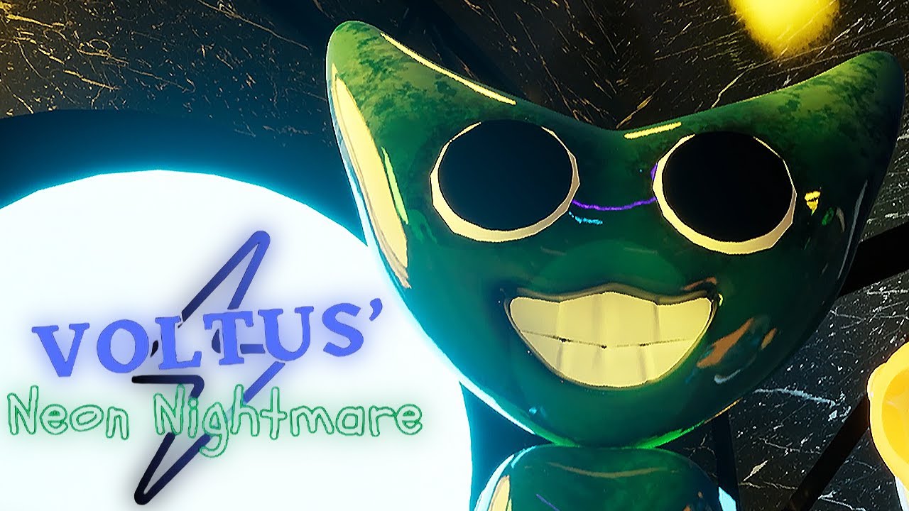 Voltus' Neon Nightmare [Chapter 1] : mascot horror gameplay walkthrough