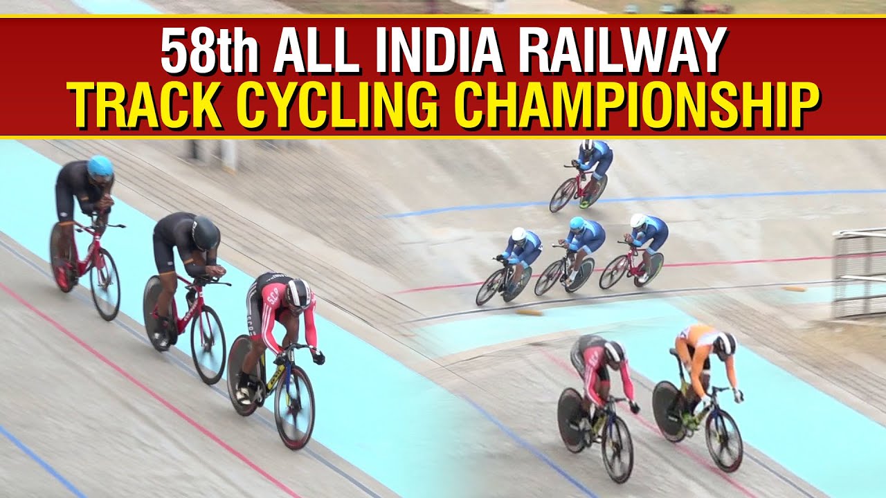 58th All India Railway Track Cycling Championship 2022 | Hyderabad | OU Cycling Velodrome | Day 02