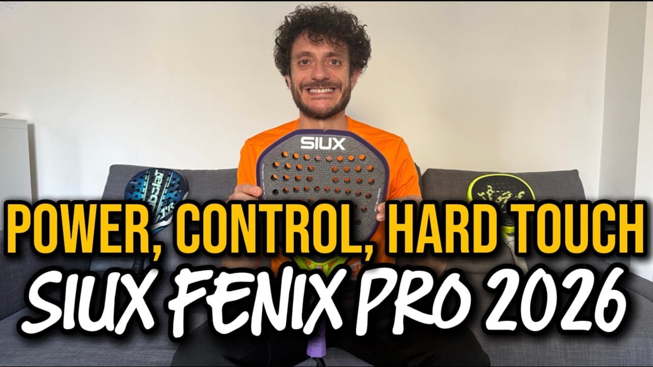 Siux Fenix ​​Pro 2026: Обзор на английском языке | Ракетка для игроков в стиле Лео Аугсбургера