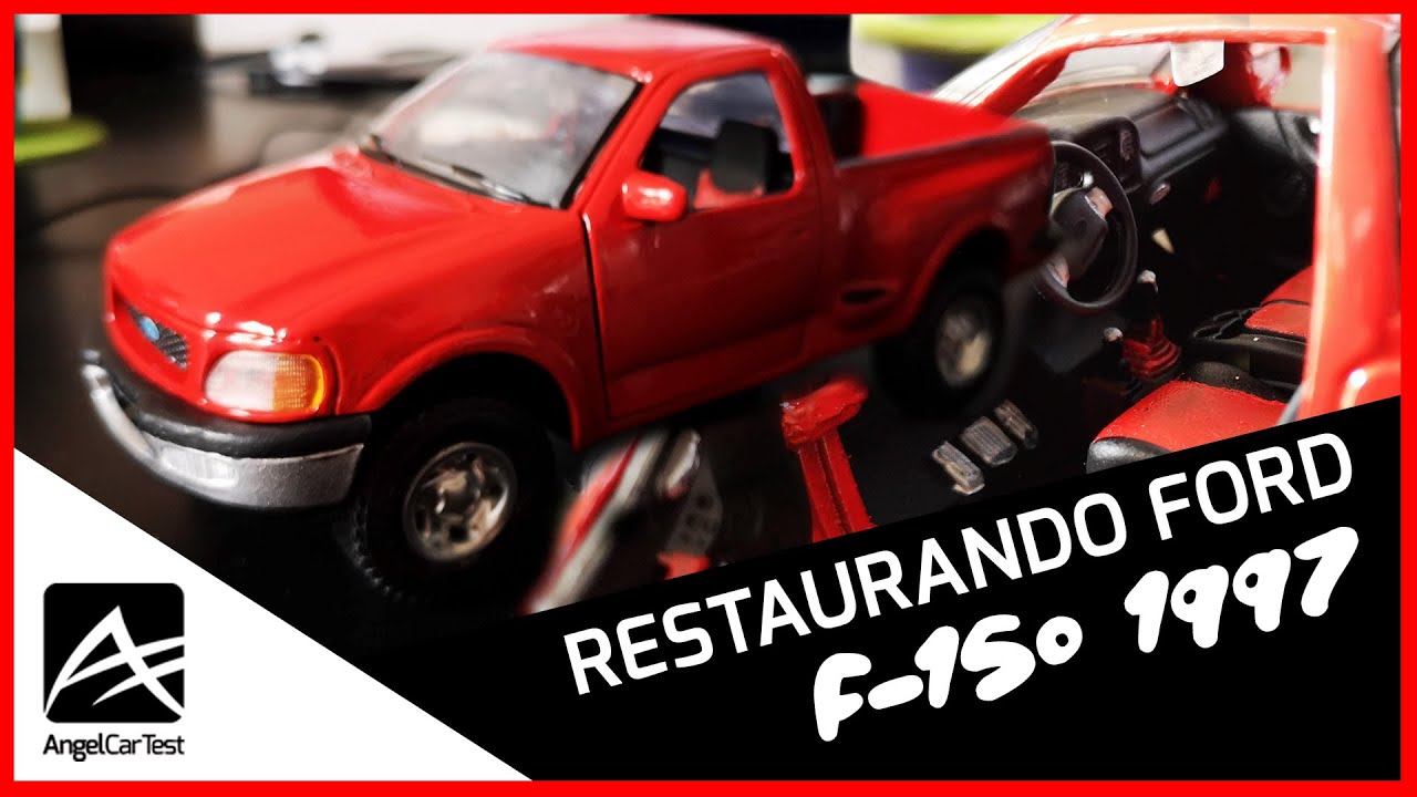 Ford F 150 Flareside 1997 / Restaurando coches a escala / Diecast Restore / C04