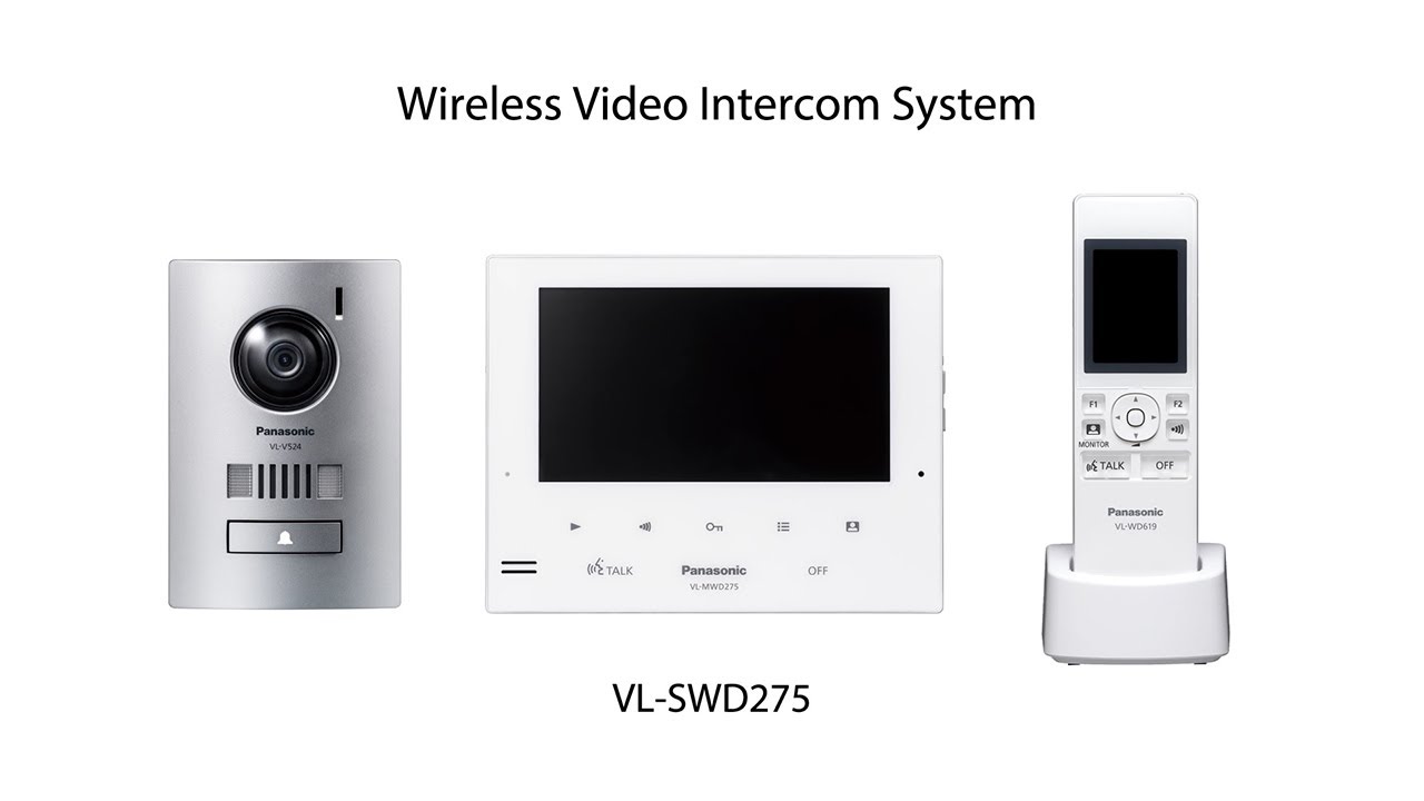 Panasonic Video Intercom System VL-SWD275 Highly Expandable Series (for Middle East, Asia, Oceania)