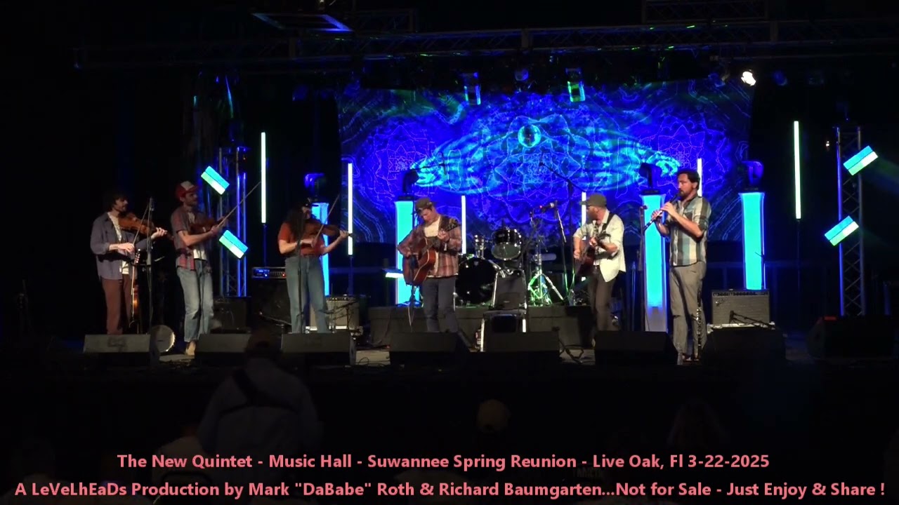 The New Quintet - Music Hall - Suwannee Spring Reunion - Live Oak, Fl 3-22-2025