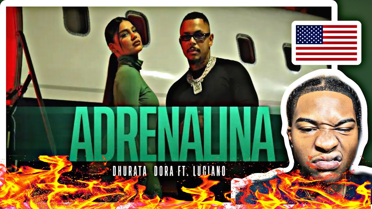 American REACTS To Dhurata Dora feat. Luciano - Adrenalina (Music Video)