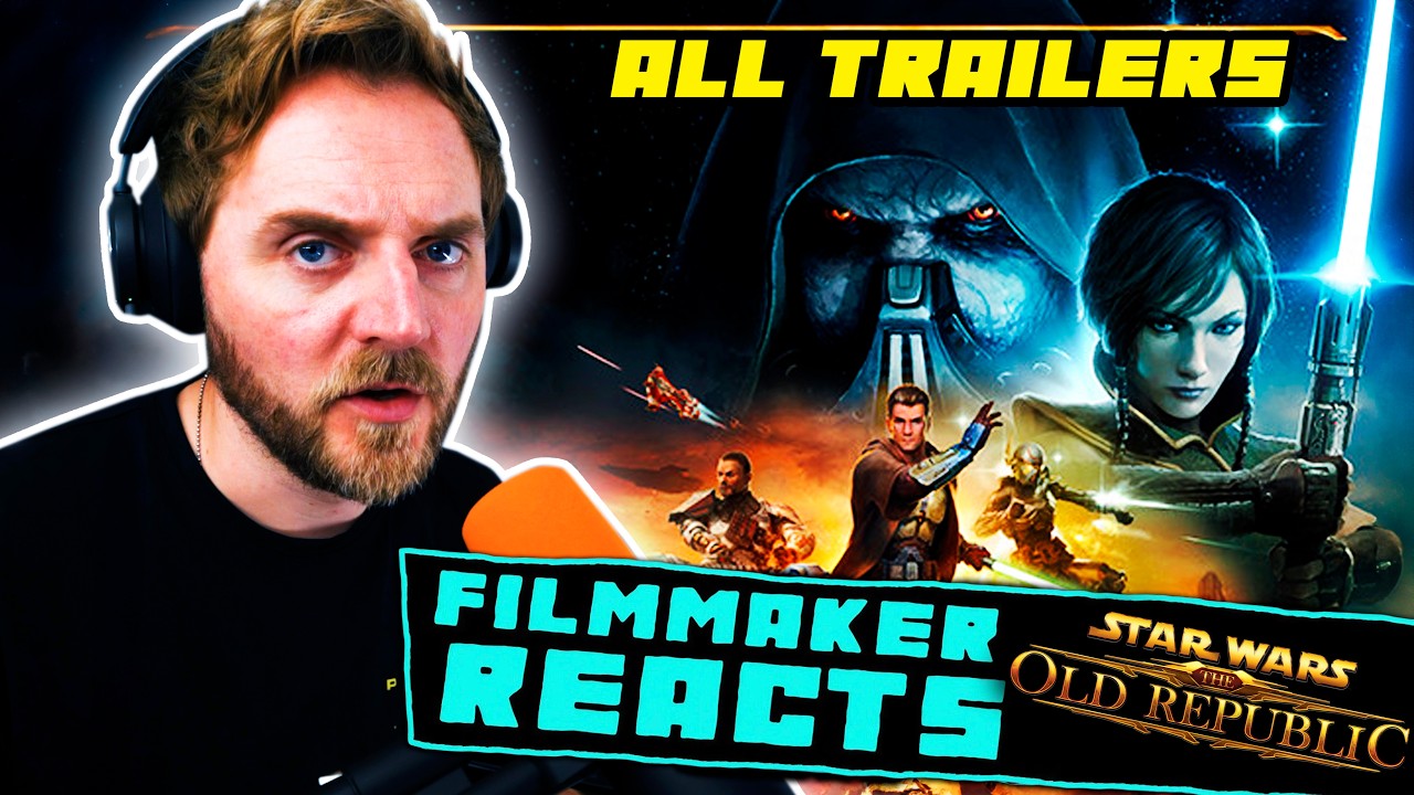 FILMMAKER REACTS: STAR WARS: THE OLD REPUBLIC | ALL TRAILERS!!