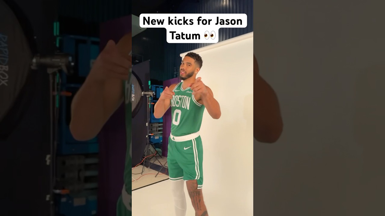 Unreleased JT3s for the champ&rsquo;s media day kicks 👟 💐  (Tatum 3 &ldquo;Welcome to the Garden&rdquo;)| #Shorts