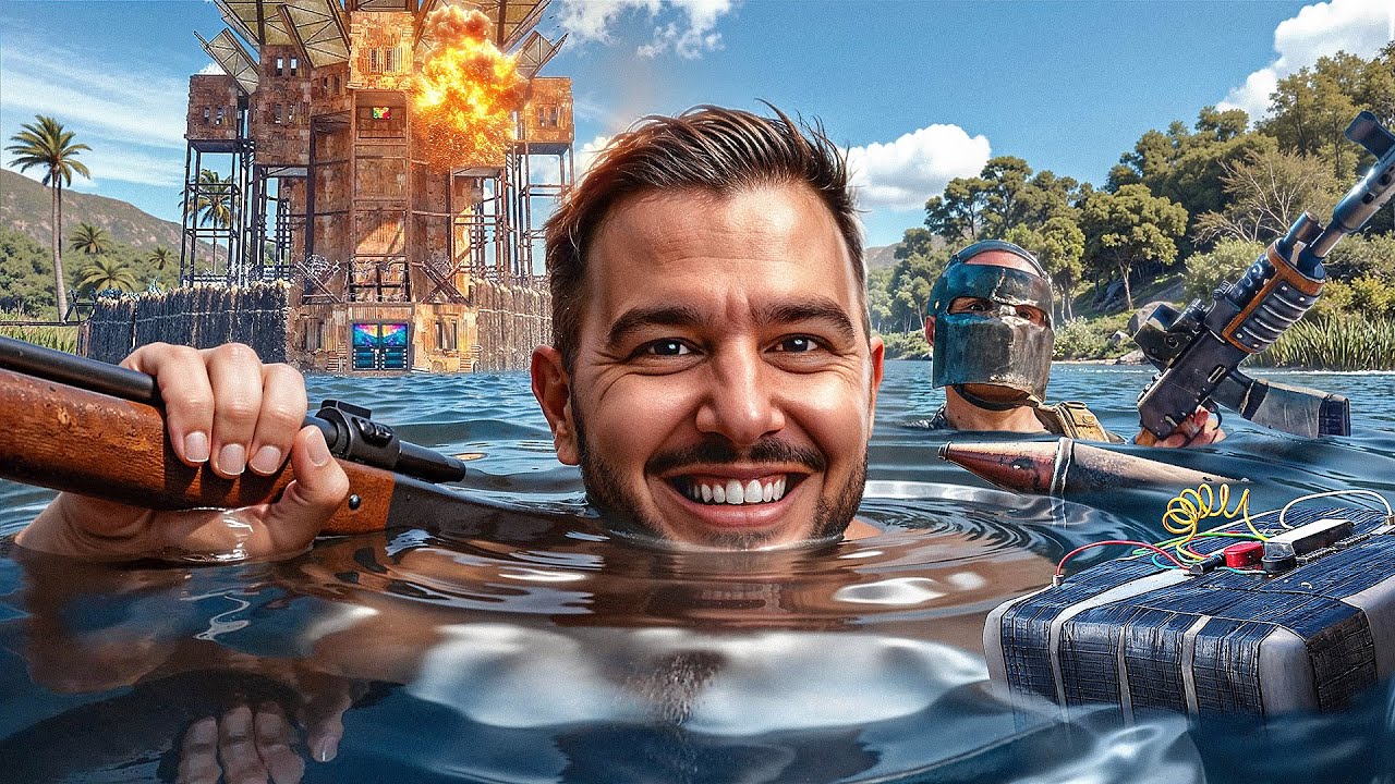DE CAILLOU A AK EN 5 MIN  ! SNOWBALL LE PLUS RAPIDE DE MA VIE ! | RUST DUO FR ft. @ClickFPS