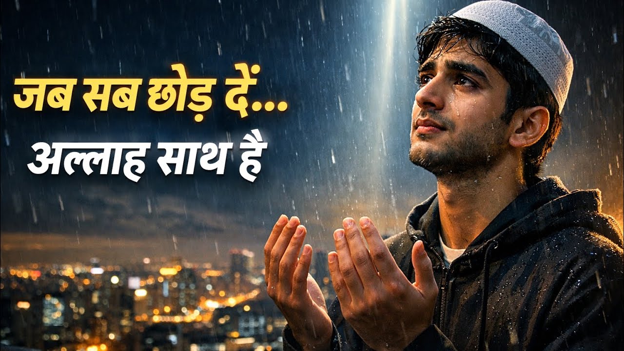 When You Feel Alone, Remember Allah Is With You | A Powerful Motivational Story