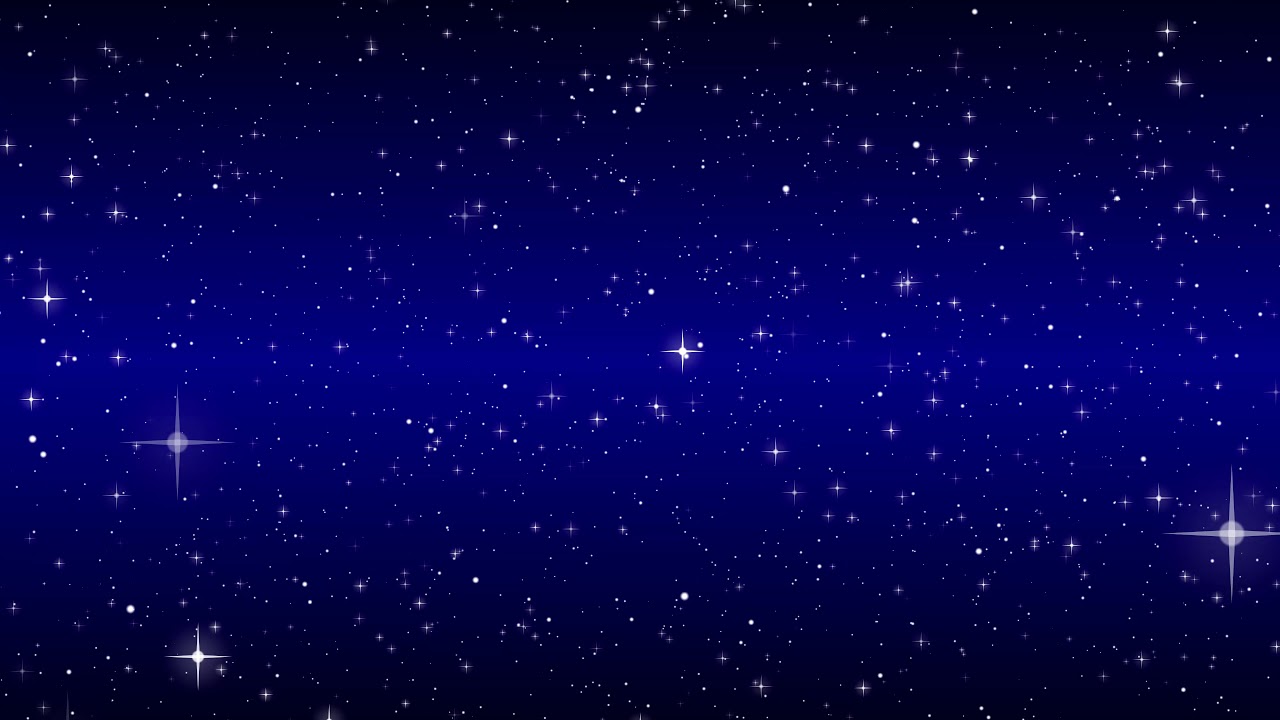 4K UHD 60 fps motion starry sky on a blue background 1