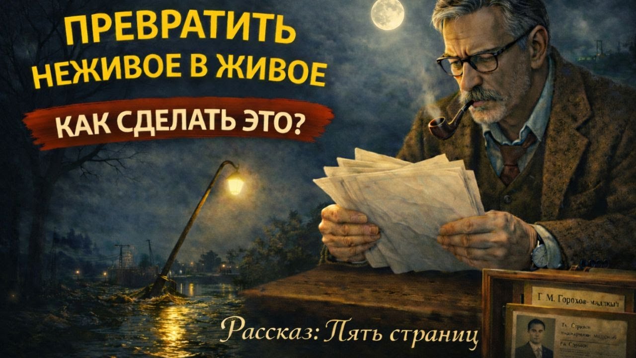 ПЯТЬ СТРАНИЦ | Сильный рассказ о жестоком Учителе, ржавом столбе и старом секрете