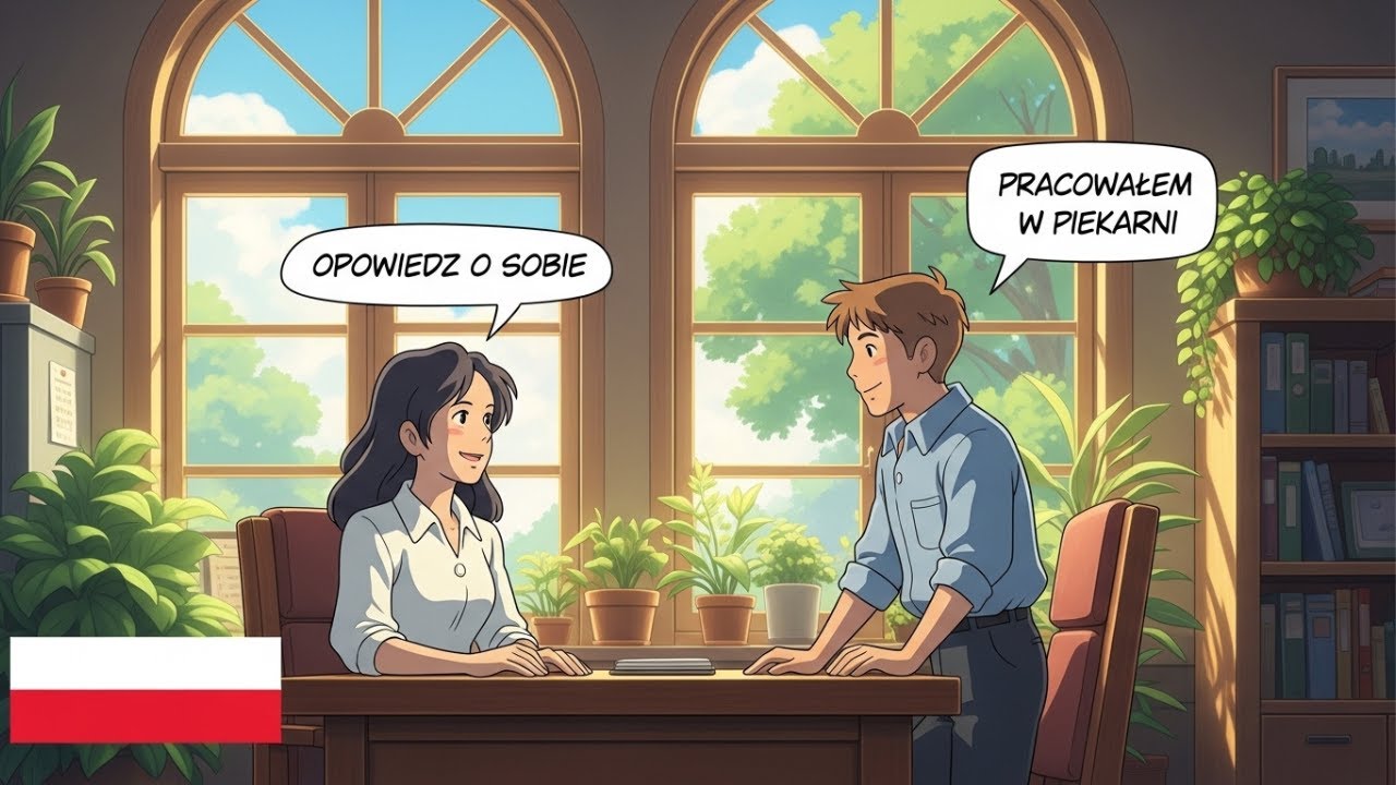 10 Real-Life Polish Conversation for beginners | Daily Life at the Office