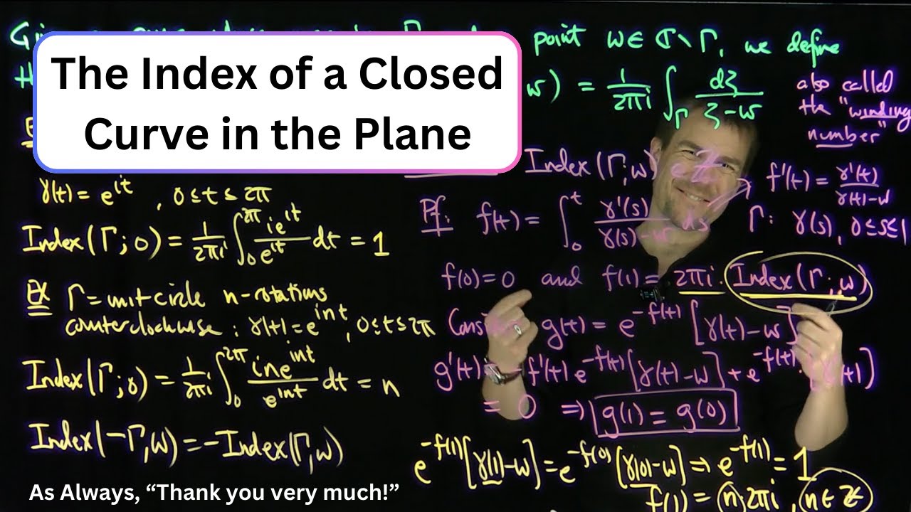 The Index of a Curve is an Integer