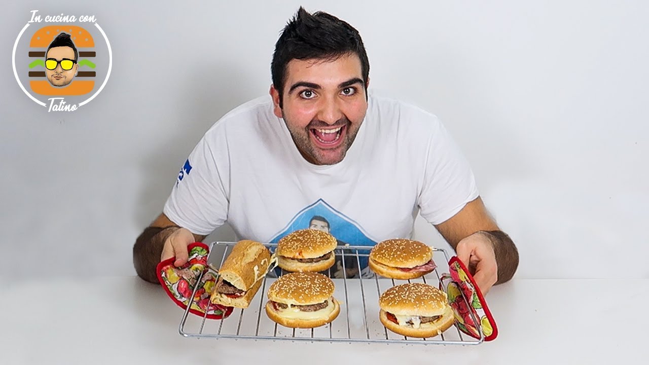 😋 PIZZA HAMBURGER SQUISITA - In cucina con Tatino | w/Fius Gamer & Enry Lazza