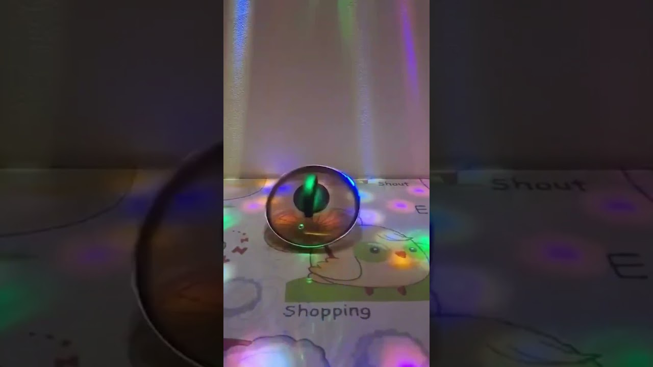 ASMR Relaxation Sound | Glass Lid spin on Glass Surface #shorts #asmrsounds #asmr