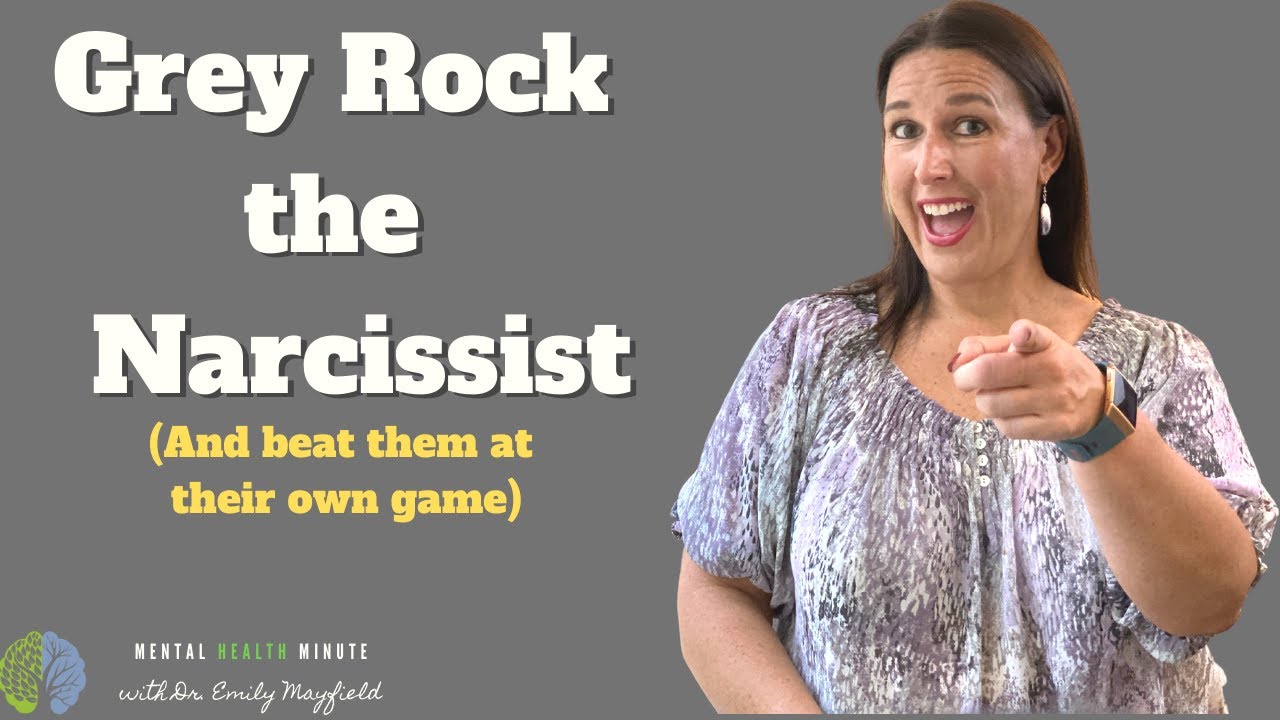 What is the GREY ROCK technique? | Go no contact with the narcissist