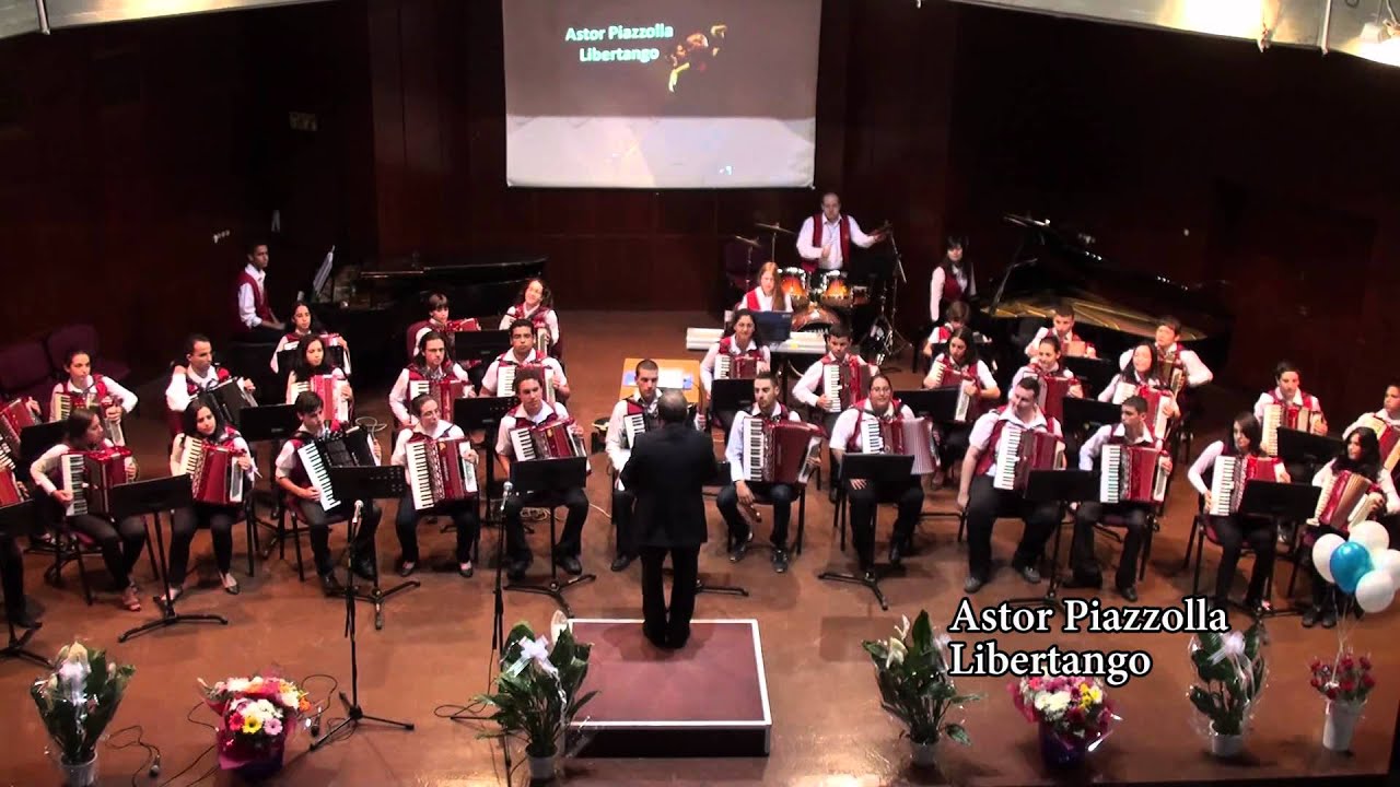 Victor Derenboim Accordion Orchestra concert- Piazzolla