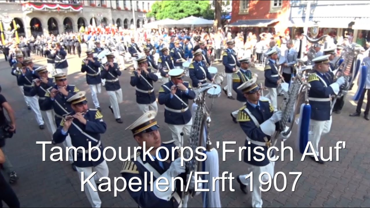 Schützenfest: Das Tambourkorps 'Frisch Auf' Kapellen/Erft 1907