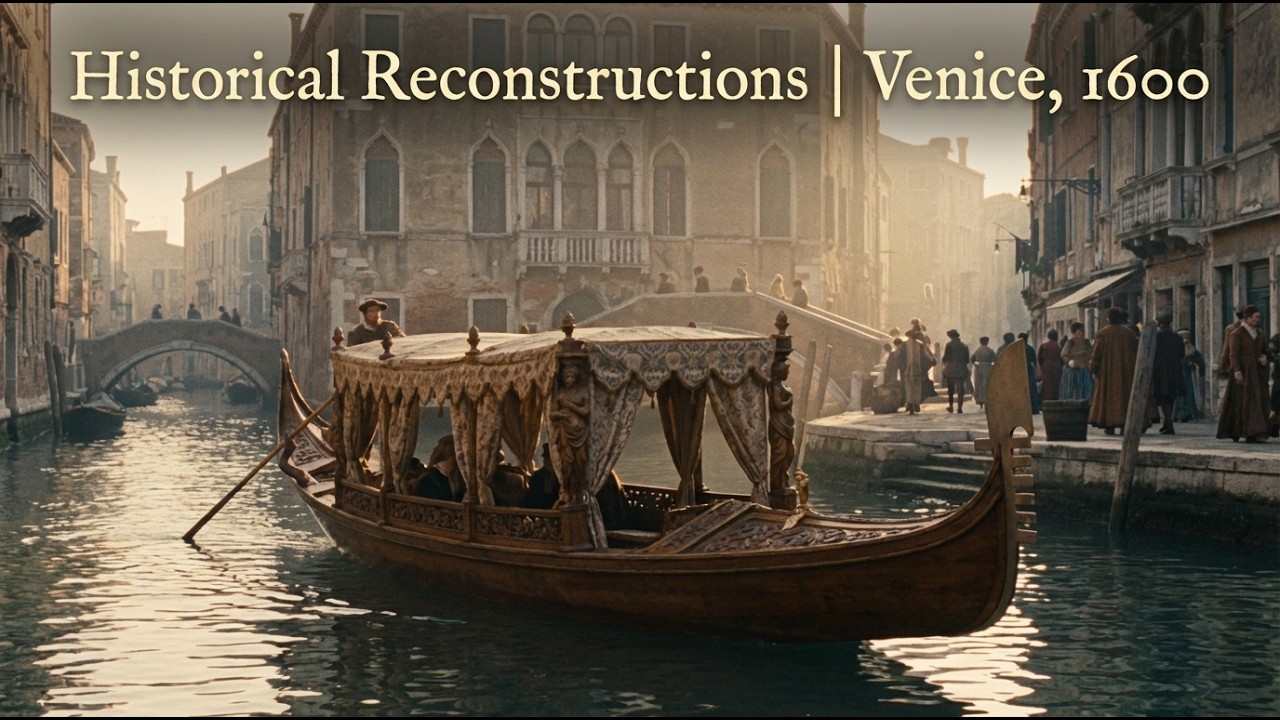 Historical Reconstructions | One Day in the Life of a Venetian Gondolier (1600)