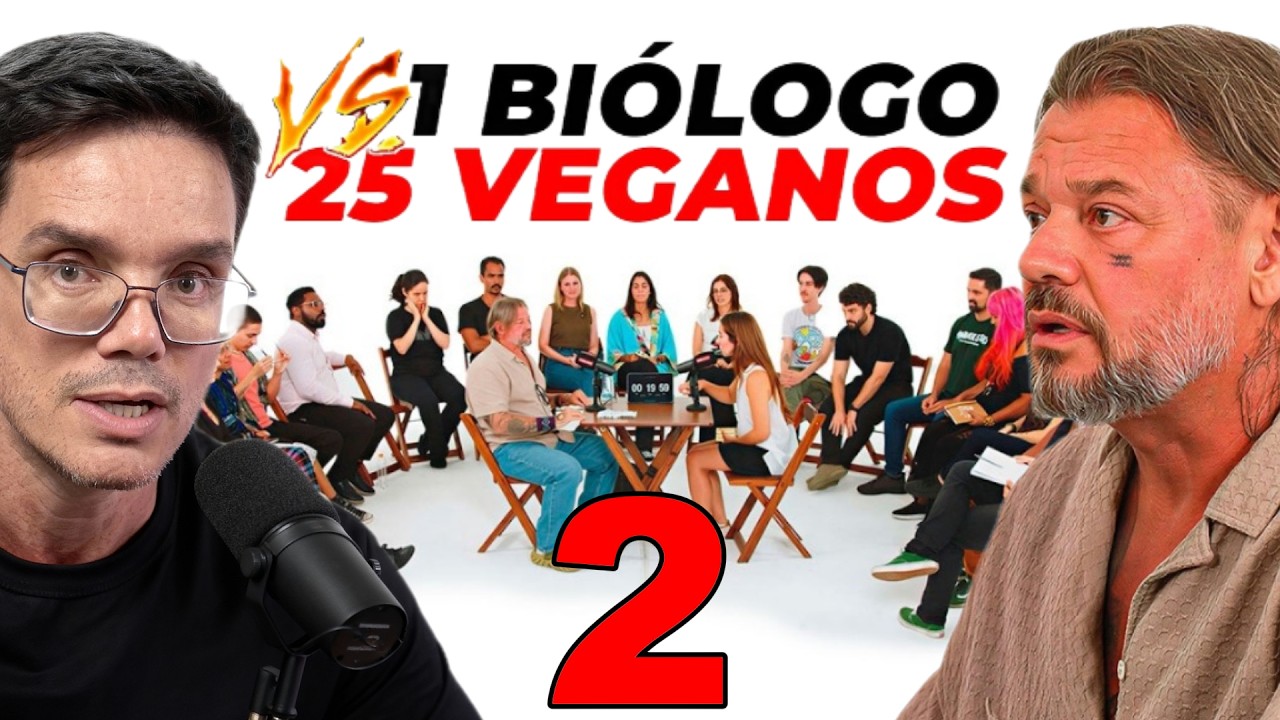 1 BIÓLOGO PACIENTE X 25 VEGANOS | FT. RICHARD RASMUSSEN + PETER JORDAN [PARTE 2] - Peter Reage