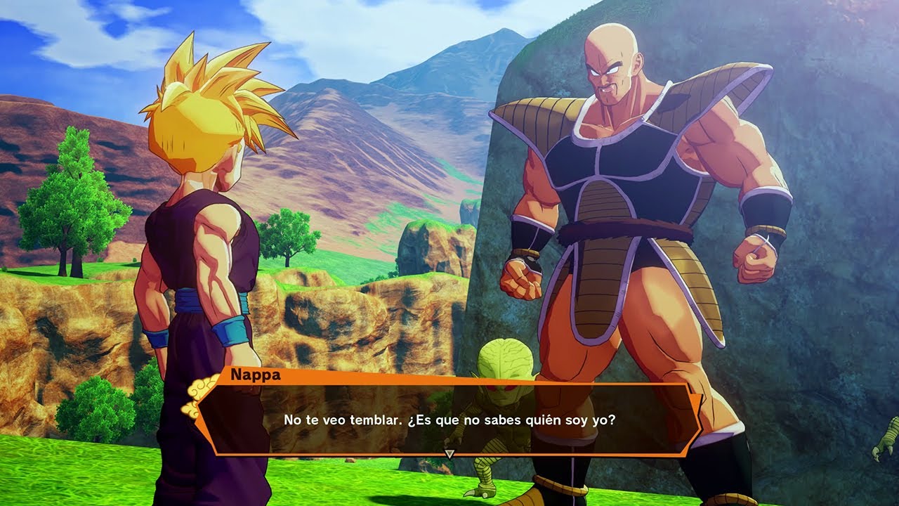 Dragon Ball Z Kakarot Gohan Revive a Nappa