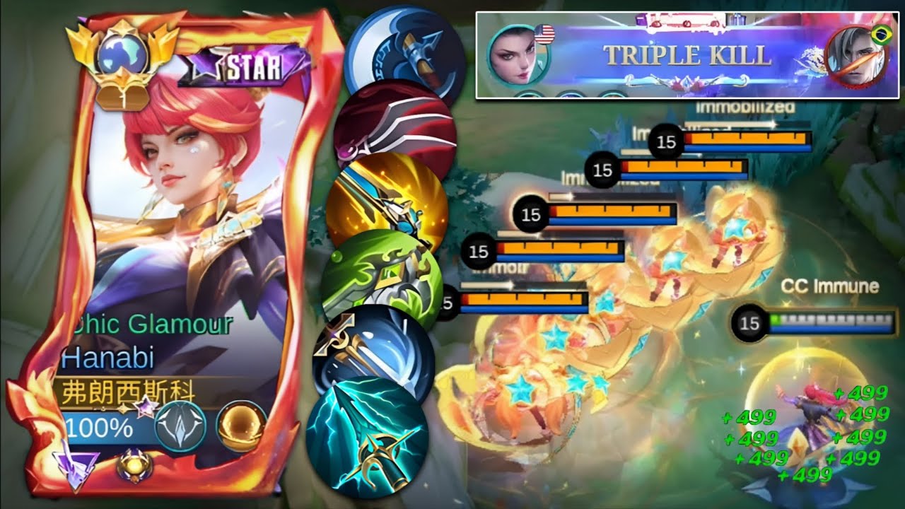 HANABI BURST CRIT DAMAGE BUILD 2026😱!! ONE-SHOT ENEMIES IN RANKED!! THIS BUILD IS INSANE!! CRIT HACK