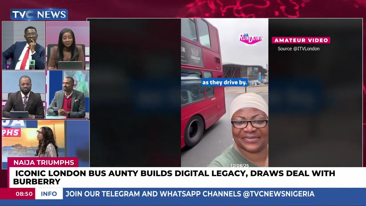 Naija Triumphs | Iconic London Bus Aunty Build Digital Legacy, Draws Deal With Burberry