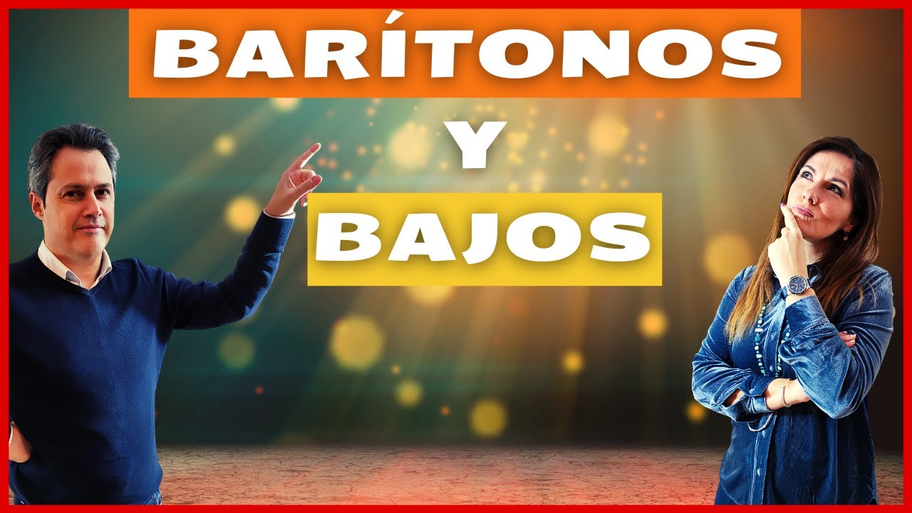 BARÍTONOS y BAJOS: cuántos TIPOS de BARÍTONOS y BAJOS hay 😁