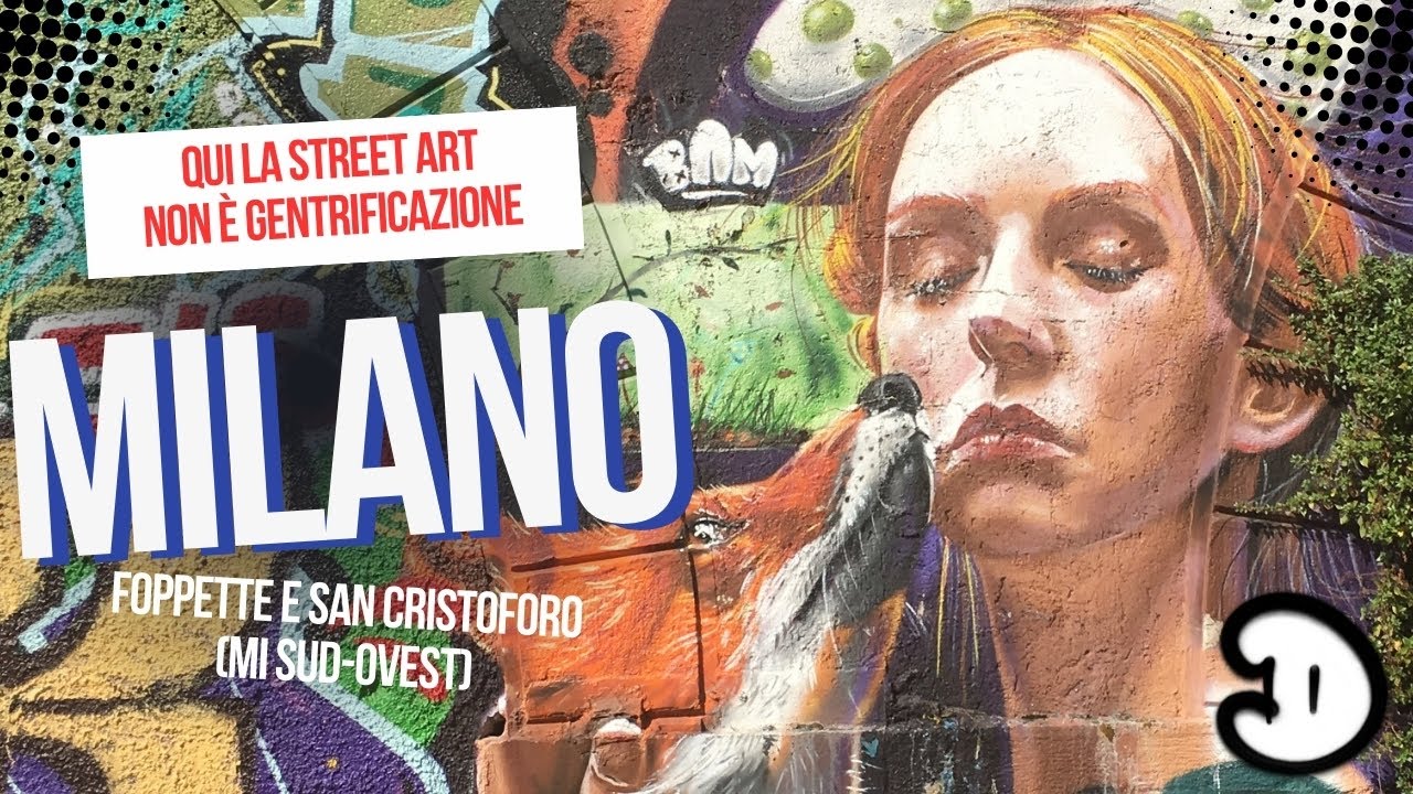 Street Art e Graffiti Writing a Milano: tour completo dei murales di Via Malaga e Naviglio Grande